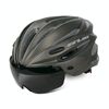 GUB K80 Plus Casco da bici con visiera e occhiali (colore in titanio)