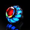 SMCP-7770 Angelo Eye Led Moto Light Electric Automobile Electric Light Accessori Universali Taillights (Blu)
