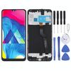 Schermo LCD originale per Samsung Galaxy M10 SM-M105 Digitizer Assemblaggio completo con cornice (nero)