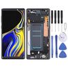 Schermo LCD OLED per Samsung Galaxy Note9 SM-N960 Digitizer Assemblaggio completo con cornice (nero)