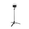 Bluetooth wireless Selfie Stick Staffa telescopica dal vivo, specifica: Q05s (nero con luce di riempimento)
