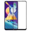 Per Samsung Galaxy M11 Lente in vetro esterno dello schermo anteriore con adesivo otticamente trasparente OCA