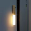 Home Intelligent Corridoio umano a induzione del corpo LED luce notturna (colore bianco di legno di cera)