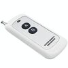 1000-2E Pompa acqua a due bottoni Motore Smart Smart Presa ACCESSO Lampada di controllo Apprendimento Telecomando wireless, Frequenza: 433m 1527 (Bianco)