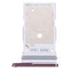 Per Samsung Galaxy S22 Ultra 5G SM-S908B Vassoio per scheda SIM originale + Vassoio per scheda SIM (viola)