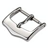 Accessori per orologi per orologi per orologi per orologio per orologio per orologio a triangolo in acciaio inossidabile: colore: 16 mm in argento