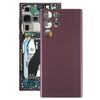 Per Samsung Galaxy S22 Ultra Cover posteriore della batteria (rosso scuro)