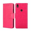 Per alcatel Axel / Lumos Crystal Texture Incelt Leather Case (Rose Red)