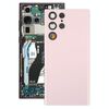 Per Samsung Galaxy S22 Ultra 5G SM-S908B Cover posteriore della batteria con copriobiettivo della fotocamera (oro)