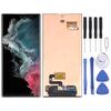 Schermo LCD Super AMOLED originale per Samsung Galaxy S22 Ultra 5G SM-S908B con assemblaggio completo di digitalizzatore