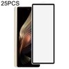 25 pezzi Film in vetro temperato per schermo colla per la colla per Samsung W21 5G