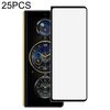 25 pezzi Film in vetro temperato per schermo colla per la colla per Samsung W22 5G