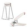 304 cucina con morsetto anti-scala in acciaio inossidabile prende il supporto per ciotola (rosa)