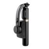 Q08 Stabilizzatore Gimbal Bluetooth Telecomando Treppiede Selfie Stick (Nero)