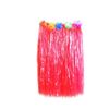 3 pezzi hawaiani hula party show dress up oggetti di scena, dimensioni: 80 cm (rosso a uno strato)