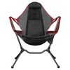 LT32004 Sedia a dondolo pieghevole portatile per esterni (rossa)