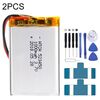 2 pezzi 523450 Sostituzione della batteria ai polimeri di litio da 1000 mAh