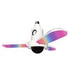 ZSCPH-001 40W Multifunzionale Bluetooth RGB Colorato a tre foglie Musica Atmosfera Luce, Taglia: S (Stella)
