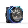 Indicatore di temperatura per orologio da esterno impermeabile per moto L1, colore: temperatura blu nero