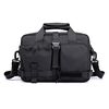 Borsa per computer da uomo a tracolla casual di grande capacità con manico (nero) TBD0603191801B