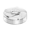 S008 Automatic Fly Killer Silent USB Fly Trap per uso domestico, specifiche: tipo di ricarica (bianco)