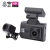 Registratore di guida per auto a doppia registrazione M200 44K HD con funzione WIFI + GPS