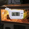 Mini misuratore elettronico di temperatura e umidità per animali domestici con linea di rilevamento esterna