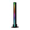 RGB Controllo del suono Rhythmic Response Lights Music Ambient LED Pick-up Lights Ricarica (16 luci nere)