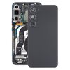 Per Samsung Galaxy S23 SM-S911B Coperchio posteriore batteria in vetro OEM con copriobiettivo fotocamera (nero)