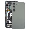 Per Samsung Galaxy S23 SM-S911B Coperchio posteriore batteria in vetro OEM con copriobiettivo fotocamera (verde)