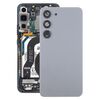 Per Samsung Galaxy S23 SM-S911B Coperchio posteriore batteria in vetro OEM con copriobiettivo fotocamera (grigio)