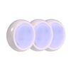 Ambience Pat Light Comodino Protezione degli occhi Luce notturna, Colore: Batteria a luce bianca (3 pezzi senza telecomando)