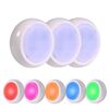 Ambience Pat Light Comodino Protezione per gli occhi Luce notturna, Colore: RGBW Luce a colori Batteria (3 pezzi senza telecomando)