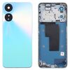 Per OPPO A58 Cover posteriore batteria originale con cornice centrale (blu)