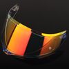 Lente Casco Moto con Spikes Antiappannamento per SOMAN K1/K3SV/K5, Colore: Trasparente REVO Rosso