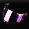 Lente Casco Moto con Spikes Antiappannamento per SOMAN K1/K3SV/K5, Colore: Trasparente REVO Purple