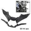 Per Yamaha MT-09 2021-2023 Moto Sport Downforce Spoiler frontali nudi Deflettore vento aerodinamico (fibra di carbonio nero)