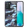 Custodia per cellulare con cover posteriore in pelle mimetica per vivo T1 (blu)