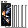 Per Samsung Galaxy Z Fold5 25 pezzi Schermo interno Full Glue Full Cover Screen Protector Pellicola in vetro temperato
