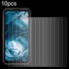 Per Hotwav Cyber X 10pz 0.26mm 9H 2.5D Pellicola in vetro temperato