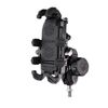 MOTOSLG Crab Supporto per morsetto per telefono moto M10 Ballhead Mount con blocco antifurto (nero)