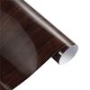 Pellicola per decalcomanie adesive in vinile PVC, dimensioni: 50 cm x 200 cm (grana del legno lucida E)