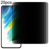 Per Samsung Galaxy S21 FE 5G Pellicola in vetro temperato per privacy a superficie piatta da 25 pezzi