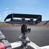Porta cellulare fisso girevole anti-vibrazione per bicicletta e moto con visiera parasole, stile: modello universale