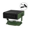 Riscaldatore antiappannante invernale ad alta potenza da 12 V montato su auto (verde scuro)