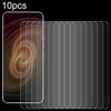 Per ZTE Axon 20 5G Extreme 10 pezzi 0,26 mm 9H 2,5D pellicola in vetro temperato