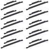 Per Samsung Galaxy A20s 10 pezzi Pulsante di accensione + Pulsante di controllo volume (Nero)