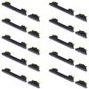 Per Samsung Galaxy A73 5G SM-A736 10 pezzi pulsante di accensione + pulsante di controllo volume (nero)