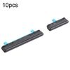 Per Samsung Galaxy S21+ 5G 10 pezzi Pulsante di accensione e pulsante di controllo del volume (nero)
