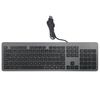 B035 Tastiera universale leggera da 104 tasti per computer cablata (grigia)
